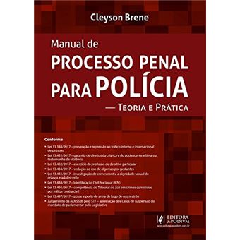 Manual de processo penal para polícia: teoria e prática - 1