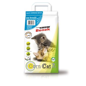 Areia para gato Certech Super Benek CORN - 1