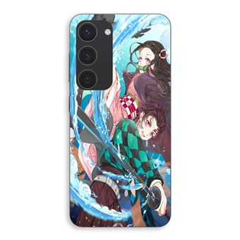 Capa Maniacase para Samsung Galaxy S23 Plus | Demon Slayer Tanjiro Kamado 8 - 1
