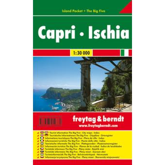 Mapa Cidade Capri-Ischia Island Pocket 1:30.000 Plastificado - 1
