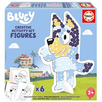 Bluey Creative Activity Set - Figuras Educa - 1