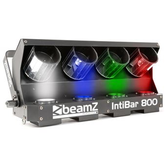 Estroboscópio e Luz de Discoteca BeamZ IntiBar 800 | Preto - 1