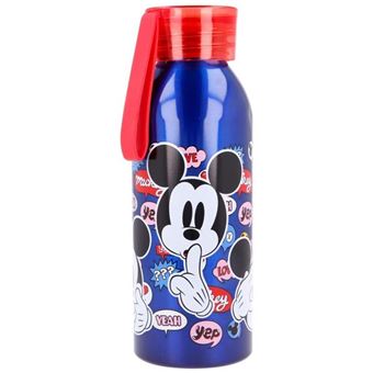 Garrafa de Água Mickey Mouse | Alumínio | Azul / Vermelho - 1