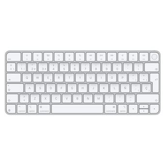 Teclado Wireless Apple Magic | Idioma: Espanhol | Prateado, Branco - 1