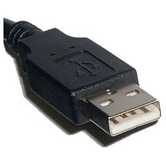 Cabo USB 2.0 BeMatik Tipo B AM/MiniCabo USB5Pin-M 1m