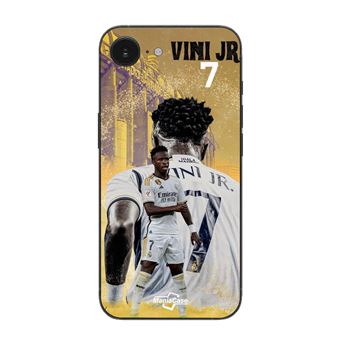 Capa Maniacase para Iphone 16E | Vinicius Jr Real Madrid 7 Wallpaper - 1