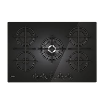 Placa a Gás Candy CVG74WTB | 75 cm | 5 Zonas | Preto - 1