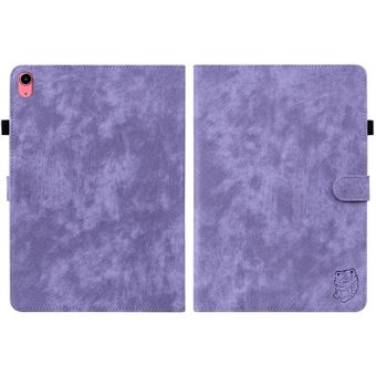 Capa ZURSANA para tablet iPad 2025 /iPad 11th Gen | Porta-cartões integrado | Suporte Ajustável | proteção Anti - impacto - Roxo - 1