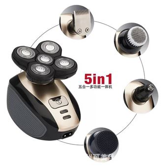 Máquina de Barbear Zhishang MK013 4D Lavagem Corporal - Preto - 1