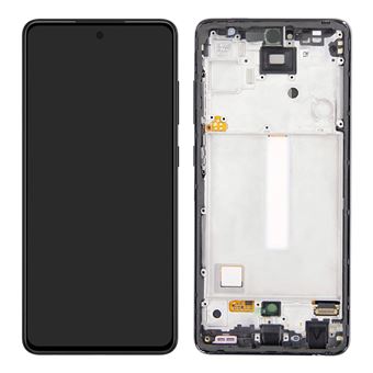 Bloco Completo Samsung Galaxy A52 e A52 5G | Ecrã LCD + Ecrã táctil Original - Preto - 1