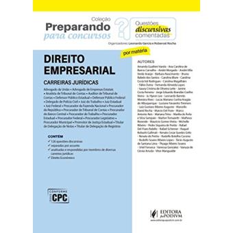 Direito empresarial: Carreiras jurídicas - Questões discursivas comentadas - 1