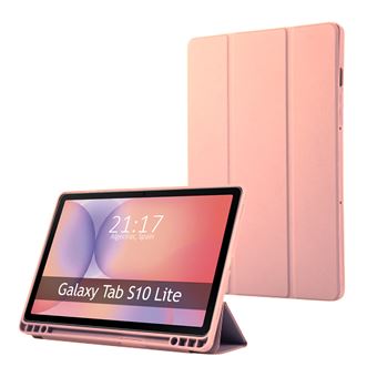 Capa Tumundosmartphone Smart Flip para Samsung Galaxy Tab S10 Lite | rosa - 1