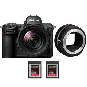 Nikon Z8 + Z 24-120mm F4 S + 2 SanDisk 64GB Extreme PRO CFexpress Type B + PDF MCZ DIRECT - 1