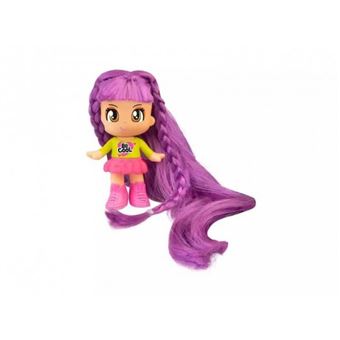 Pinypon Famosa | Super Mane Cabelo Roxo - 1