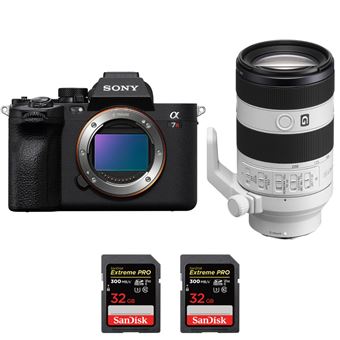 Sony A7R V + FE 70-200mm f/4 Macro G OSS II + 2 SanDisk 32GB Extreme PRO UHS-II SDXC 300 MB/s + PDF MCZ DIRECT - 1
