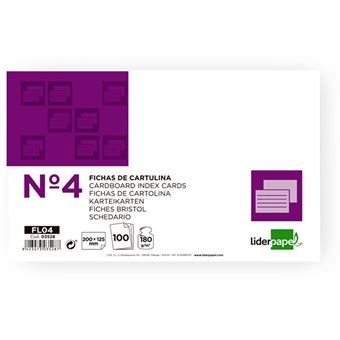 Cartolina Liderpapel FL04 | Branco - 1