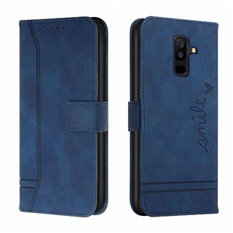 Capa ZURSANA para Samsung Galaxy A6 Plus 2018 | Pele PU | Magnética TPU | À Prova de Choque | Azul - 1