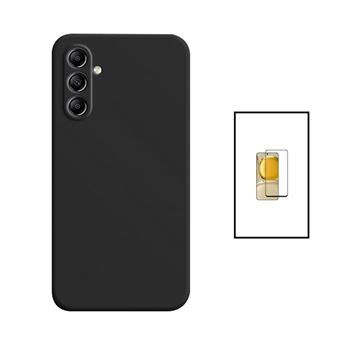 Kit Gift4Me Película de Vidro Temperado GorilasGlass + Capa Proteção Traseira Silicone para Samsung Galaxy A54 5G - Preto - 1