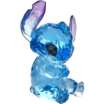 Figura Stitch Sentado Cristal Lilo & Stitch Disney | 9 cm - 1