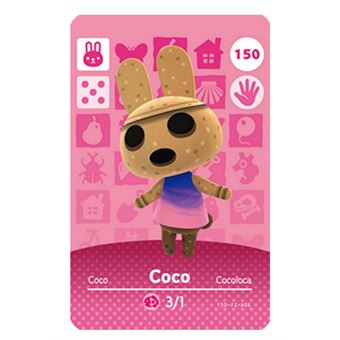 Cartão de NFC DreamWorks para Animal Crossing Compatível com Nintendo Switch Amiibo | 150 Coco - 1