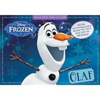 Disney Frozen Olaf - Prancheta Para Colorir - 1