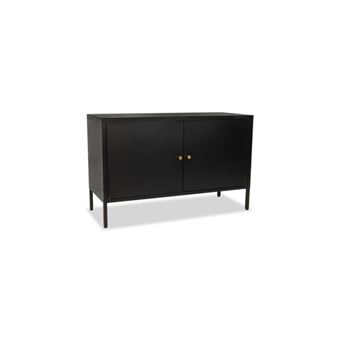 Móvel TV Metálico Riva Office Supplies Olimpia | 640x1000x400mm - Preto - 1