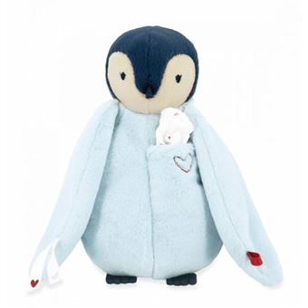 Peluche dos Beijinhos Kaloo Complices Pinguim Azul | 20cm - 1