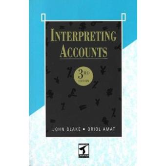 Interpreting Accounts - Paperback - 1996 - 1