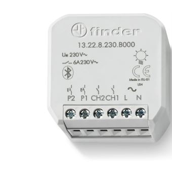 Relé Multi-tensão Finder TYPE 13.22 | Branco - 1