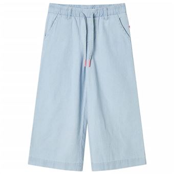 Calças de Criança vidaXL | azul-ganga suave | 3 - 4 Anos - 1
