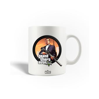 Caneca Maniacase Grand Theft Auto V Video Game - 1