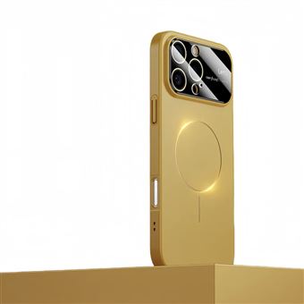 Capa Magnética MagSafe à Prova de Queda Fosca QT09 V-REEL para iPhone 17 Pro Max - Caqui - 1