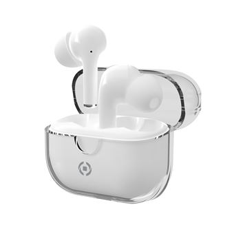 Auriculares Bluetooth Celly CLEAR | Branco - 1