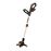 Roçadeira e aparadora de relva worx wg163e.1 30 cm preto, laranja, prateado bateria_0