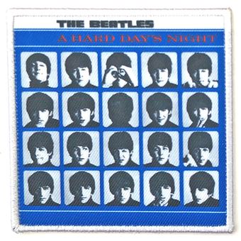 Emblema Rock Off The Beatles | A Hard Day's Night | Woven Patch - 1