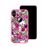 Capa Tpu Hapdey para Iphone X - Xs | Design Padrão de Grafite | Rabiscos de Estilo Feminino - Rosa_2