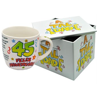 Caneca Mecanodex com Caixa em Metal | Idade Ati.45 - Branco - 1