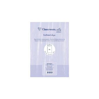 Pack 10 Sacas Catálogo Ambar | B5 | PP | para Caderno EcoSmart - 1