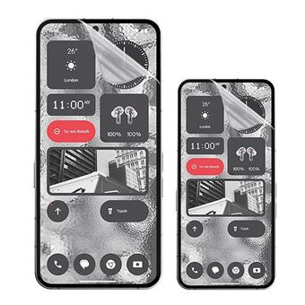 Kit 2 Películas Protectoras de Hydrogel Frente GIFT4ME para Nothing Phone 3 | Transparente - 1