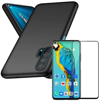 Kit Película de Vidro 5D + Capa SlimShield Phonecare para Huawei Honor 20 Pro Full Cover Preto - 1