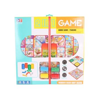 Jogo 2 em 1 - Parchis e Ganso | LPM - 1