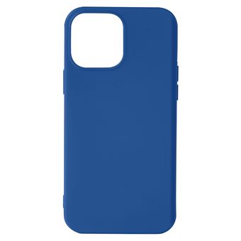 Capa de Silicone Semi-rígido Soft Touch Avizar para iPhone 13 Pro - Azul - 1