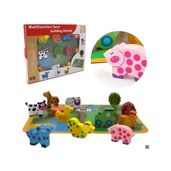 Puzzle Animais da Quinta LPM - 1