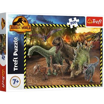 Puzzle Trefl Dinossauros 13287 | 200 Peças - 1