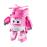 Figura de acção Transform-a-Bot Super Wings Transforming Dizzy Rosa e Branco_0