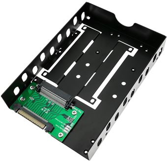 Adaptador de Disco Rígido BeMatik de 2,5"" a 3,5"" para HDD Ssd U2 Nvme Sas Sata - 1