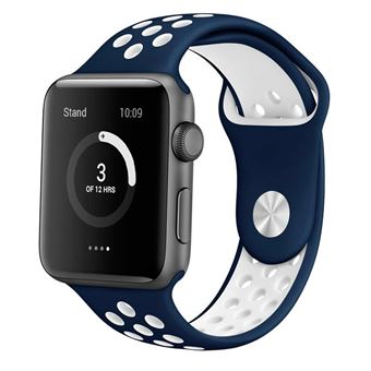 Correia / Bracelete Apple Watch Series 1 / 2 / 3 / 4 / 5 38 / 40 mm Sport Azul - 1