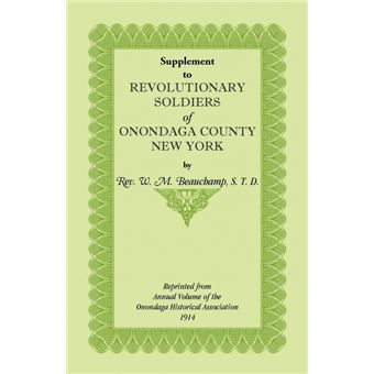 Supplement To Revolutionary Soldiers Of Onondaga County, New York - 1