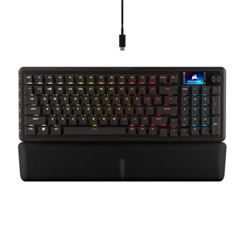 Teclado Gaming com Fios Corsair CH-91E911G-NA | Idioma: Inglês US | Preto - 1