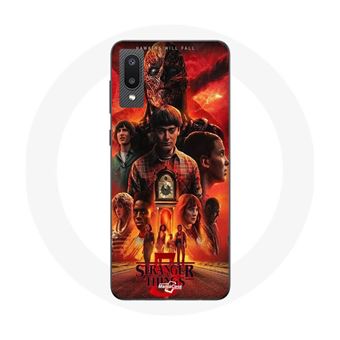 Capa Maniacase para Samsung Galaxy A02 stranger things season 5 poster - 1